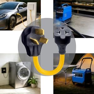 Nema 10-50P to 5-15R/5-20R/6-15R/6-20R 4 in 1 Adapter