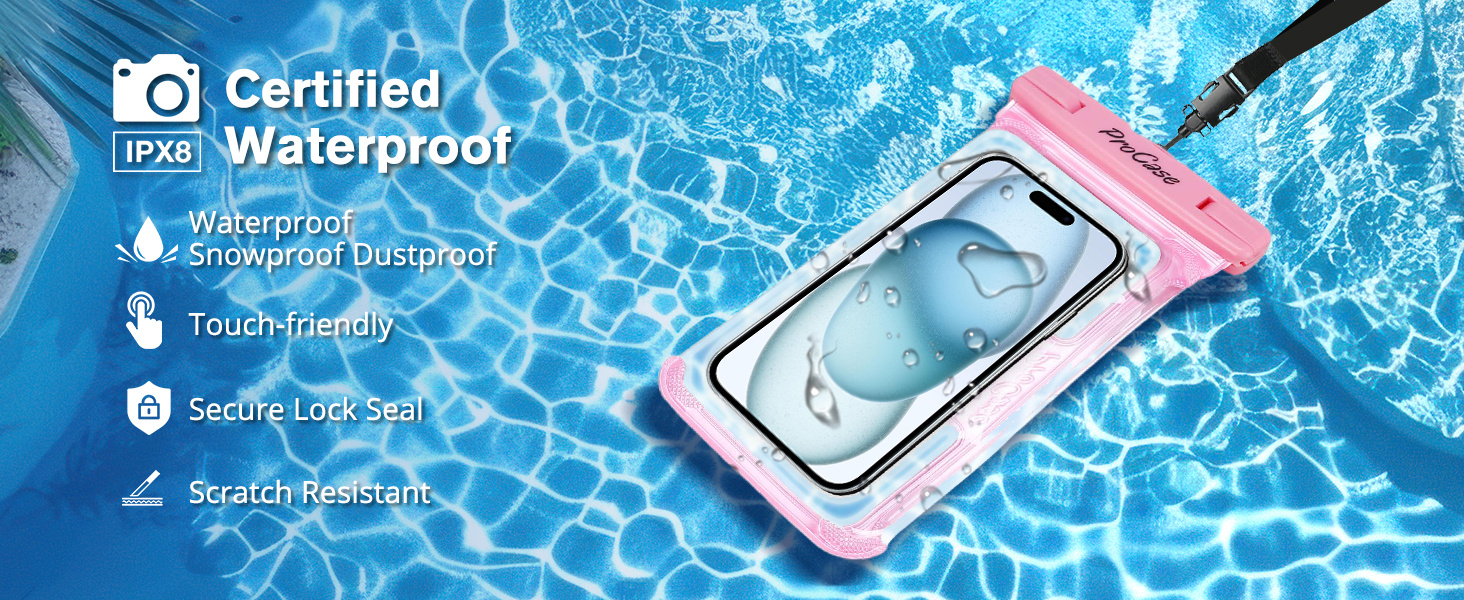  IPX8 waterproof
