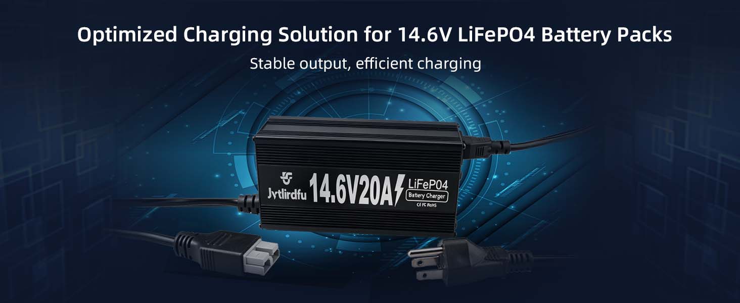 Optimized Charging Solution for 14.6V LiFePO4 Battery Packs