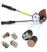 Yangoutool Ratcheting Cable Cutters Heavy Duty J40 60Si2Mn Spring Steel Cutting Edges 300mm2/f19....