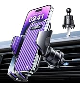 VANMASS Car Phone Holder Mount 2025 Upgraded [Patent Steel-Hook] Car Vent Phone Mount Clip Milita...