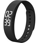 findtime Fitness Tracker Without Smartphone No Bluetooth No APP USB Charge Pedometer Sports White...