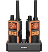 Midd Kacy Walkie Talkies Long Range, 60 Channel GMRS Portable Hunting Waterproof 2 Way Radio with...