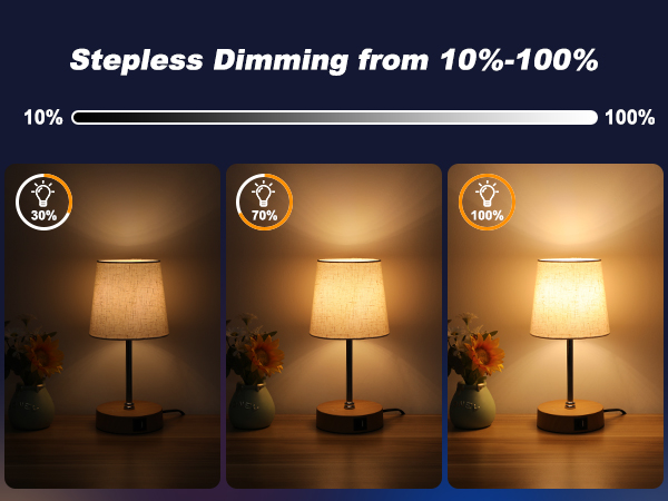 dimmable table lamp