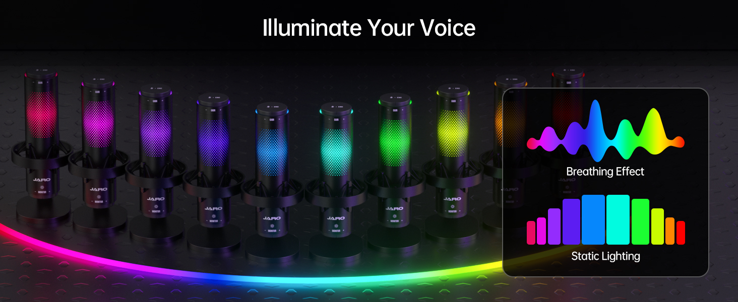Microphone RGB Effect