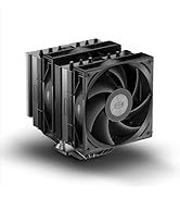 PCCOOLER CPU Air Cooler, 6 Heatpipes Dual-Tower Cooler with 120mm PWM High-Pressure Fan, Nickel-P...