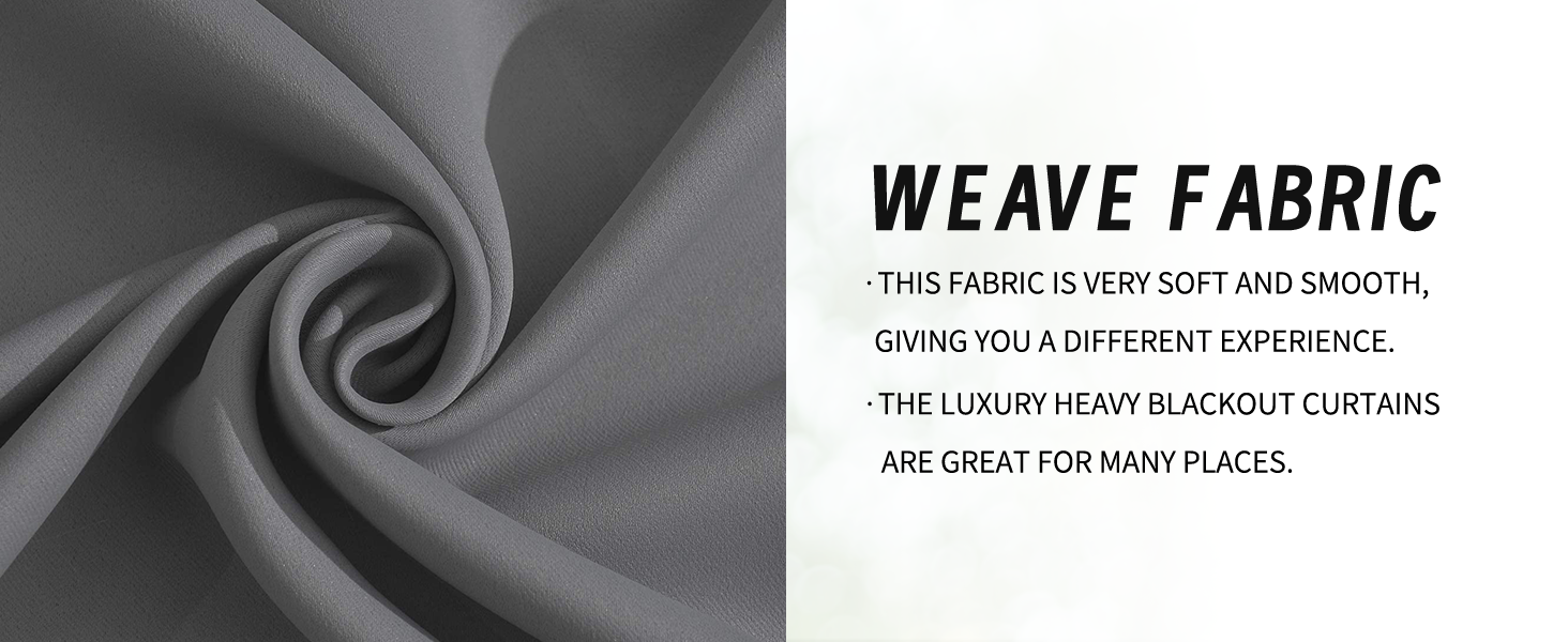 yakamok curtains made of weave fabric