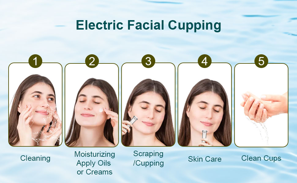 Electric Facial Cupping Set