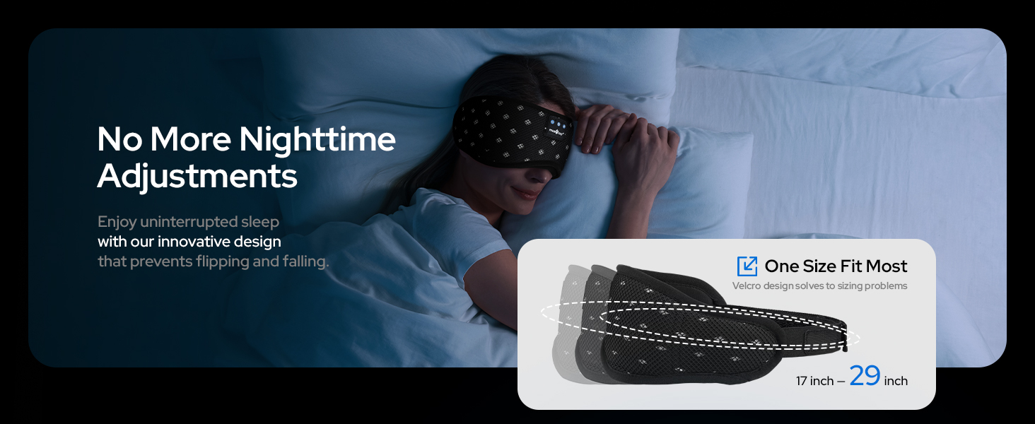Sleep headphones Bluetooth Mesh Mask