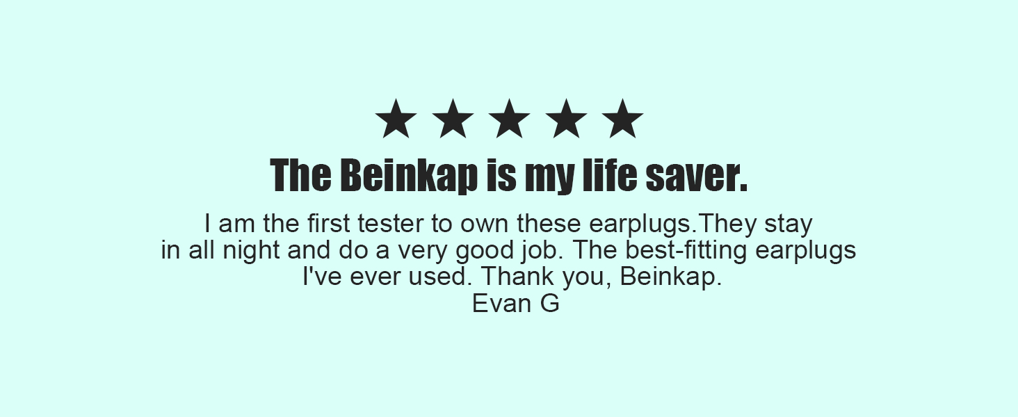 beinkap earplugs