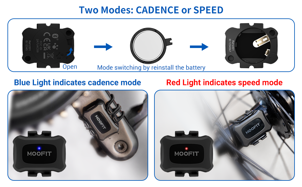 candence and speed sensor