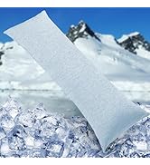HOMFINE Cooling Pillowcase Body Size - Double Side Q-Max 0.439 Cooling Fiber for Pillow Protector...