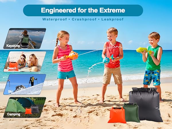 6PCS Wet Dry Bag Set