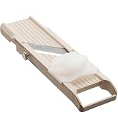 Benriner Mandoline Slicer with 4 Blades, Japanese Stainless Steel, BPA Free, 12.75 x 3.625-Inches...