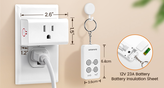 outlet remote control wireless