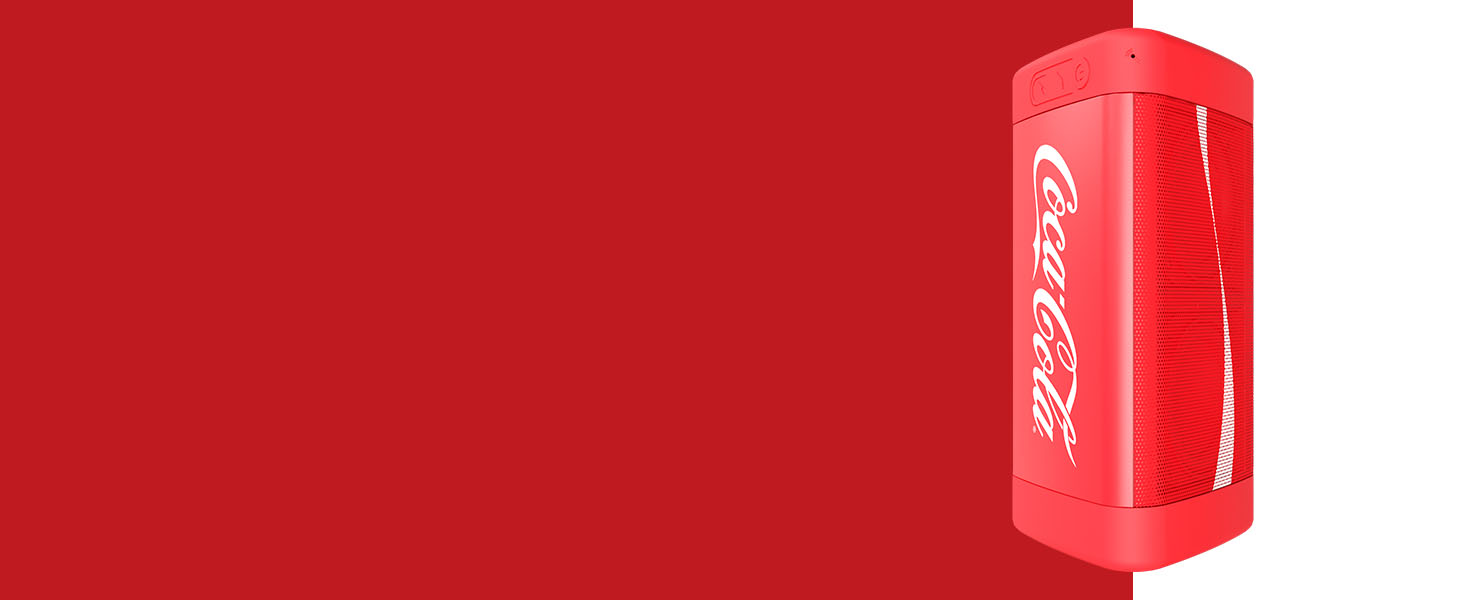 OontZ Angle 3 Bluetooth Speaker, Coke Edition