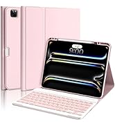 aMZCaSE for iPad Pro 13 inch Case 2024 with Keyboard,Keyboard Case for iPad Pro 13 inch with Blue...