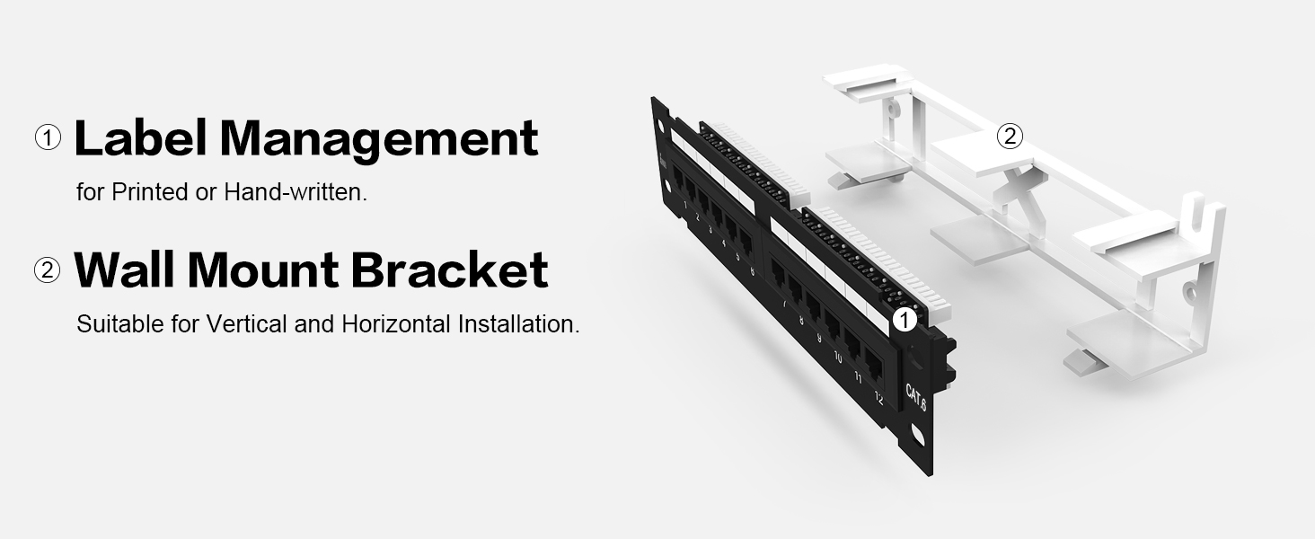 12port patch panel