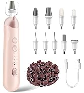 Professional Manicure Pedicure Kit, Cordless Electric Nail File Set, Rechargeable Pedicure Tools ...