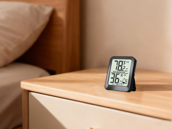 temperature and humidity monitor for bedroom
