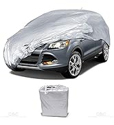 BDK All Weather Guard - Van SUV Car Cover for Compact/Small SUV Van Crossovers (Poly-2 Waterproof)