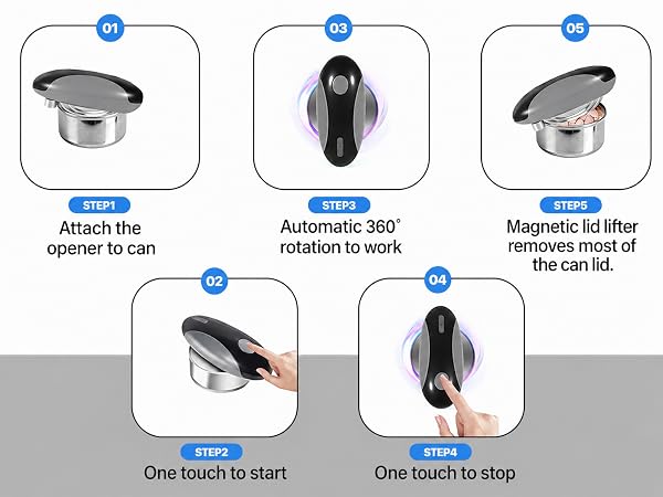 Electric Can Opener for Seniors