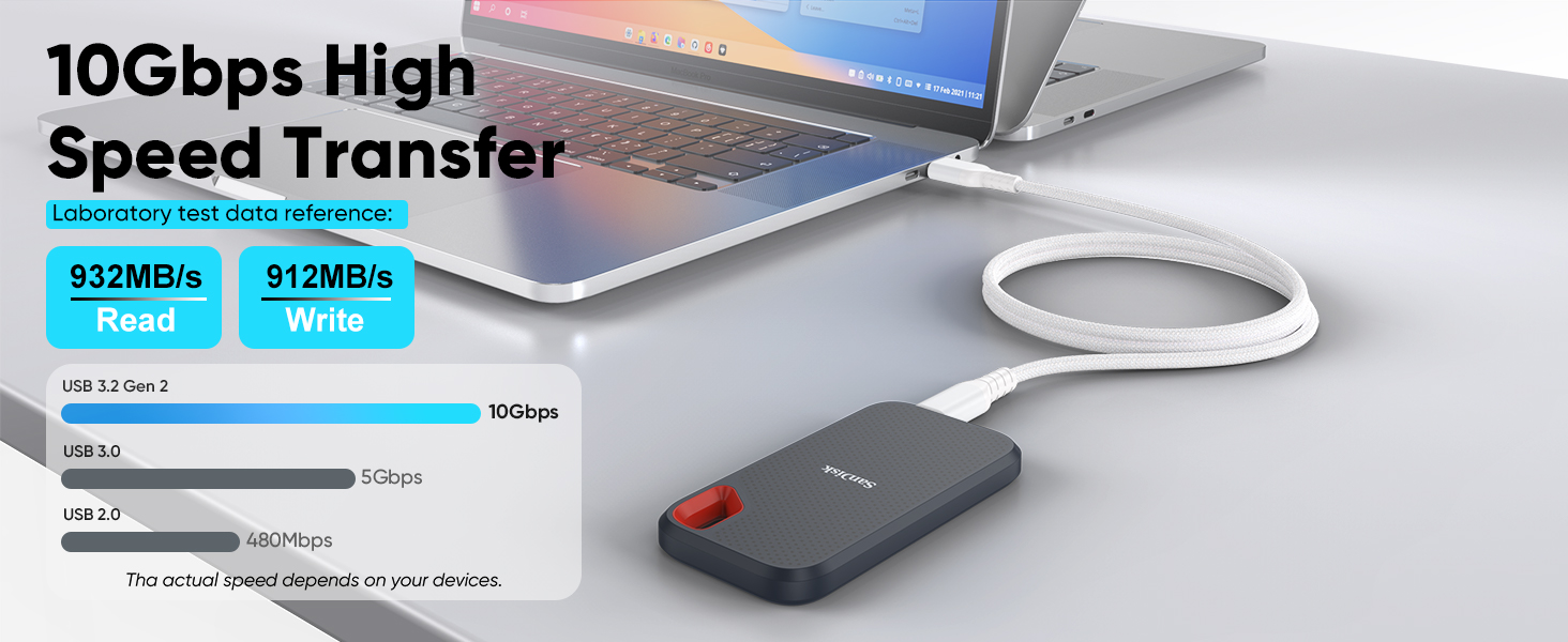 type c data transfer cable