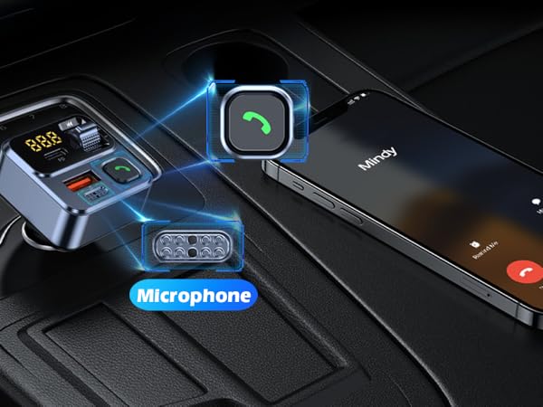 bluetooth aux adapter for car call