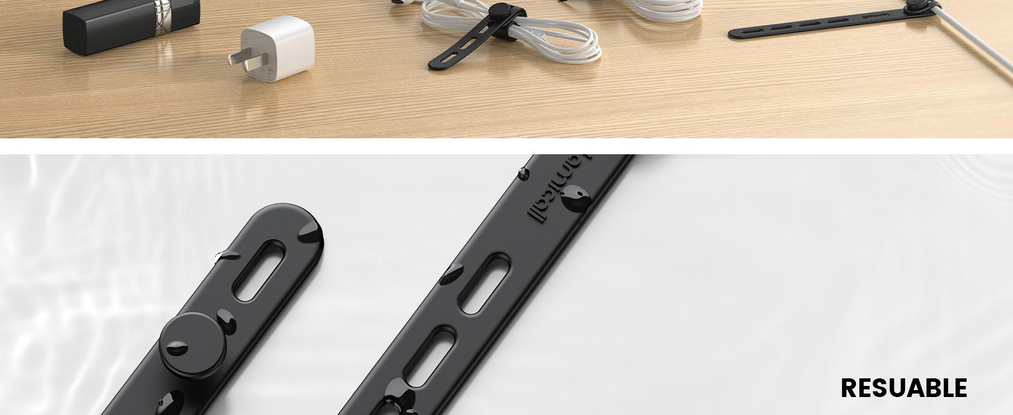 Bundle Cord Organizer Ties Strap Silicone
