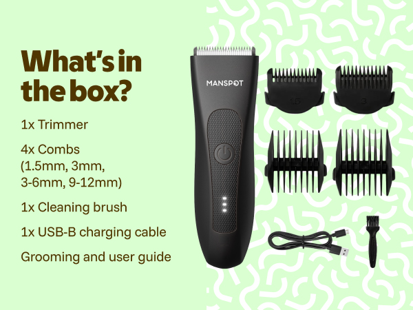 manscape hair trimmer for men shaver for men