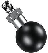 BRCOVAN 1'' Ball Adapter with M8 x 1.25 Threaded Post Compatible with RAM Mounts B Size 1 Inch Ba...