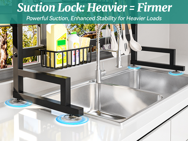 Suction Lock: Heavier=Firmer