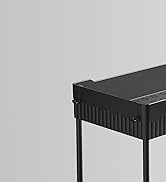 2 pack black under sink organizer