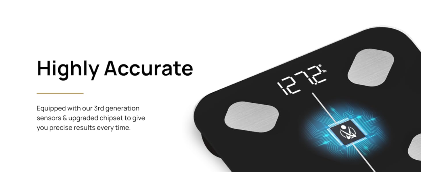 I-BF004 - Bluetooth Smart Body Fat Scale - Premium A+