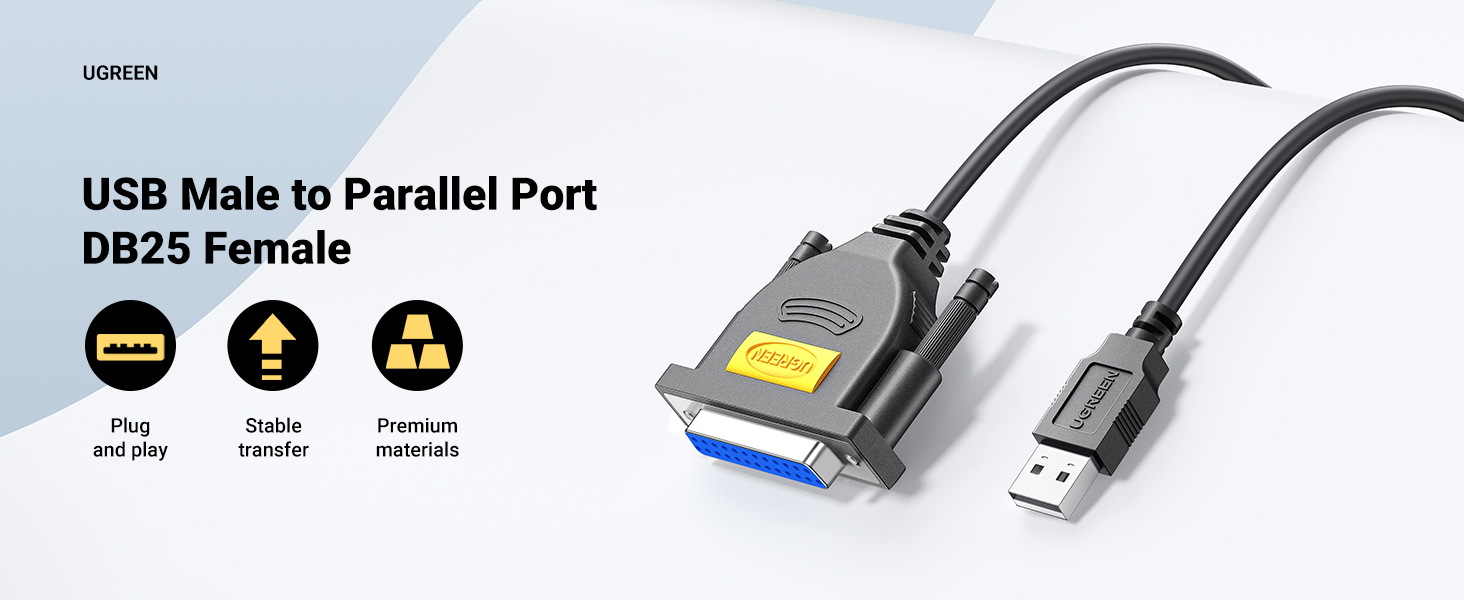 USB to DB25 Cable