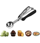 DS. DISTINCTIVE STYLE Small Cookie Scoop #50-1.28 Tablespoon Scoop - Small Ice Cream Scoop, Made ...