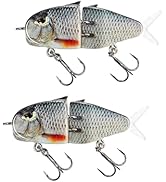 AJHMGJGO 2Pcs Mini Glide Bait for Bass Fishing,Slow Sinking Fishing Lure,Freshwater Saltwater Mul...