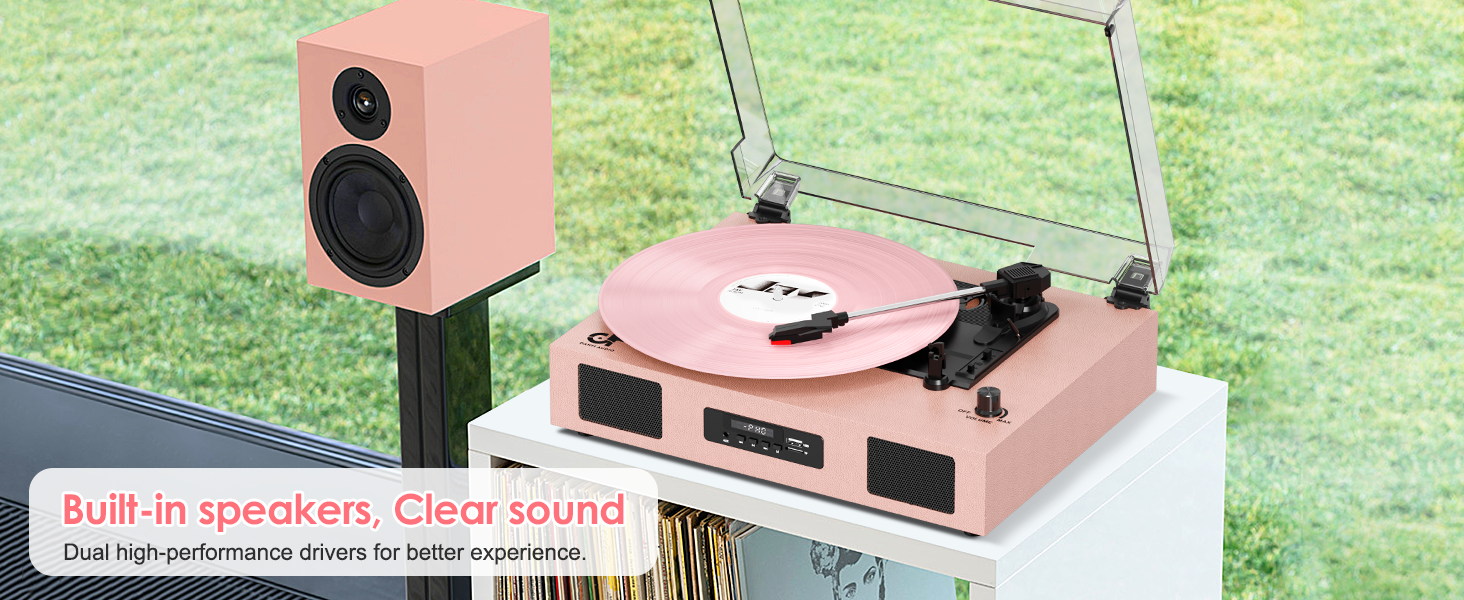 portable record player