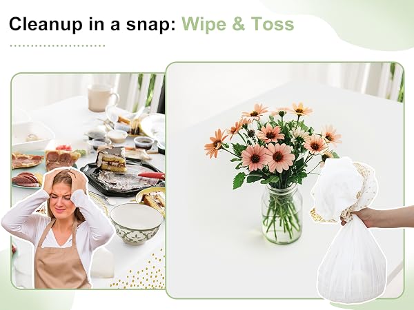 easy clean up
