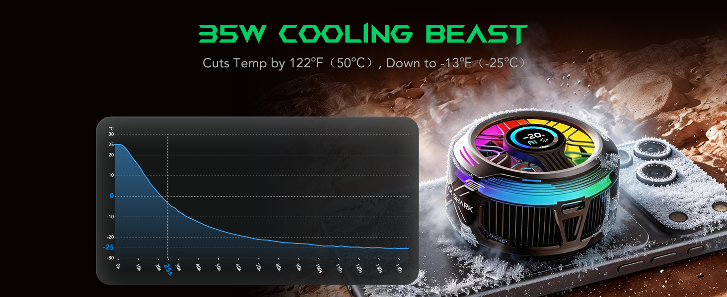Black Shark Magnetic Phone Cooler 6 Pro