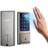 LeLoupFidele Palm Vein Smart Door Lock for Front Door | Palm Lock, 6-in-1 Keyless Entry Deadbolt,...