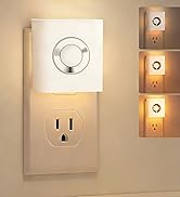 JKHTBDM 2 Pack LED Night Lights Plug Into Wall,4000K Soft White 0.7W Motion Sensor Night Light,LE...