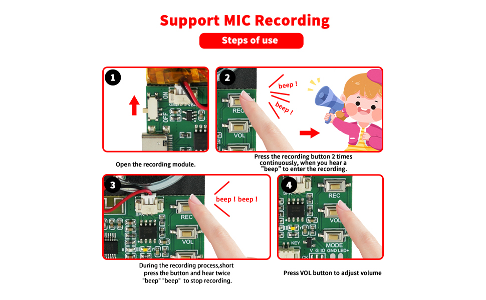 Recording Music Module
