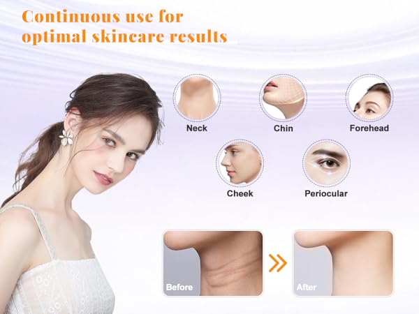 Face and Neck Massager Light Therapy