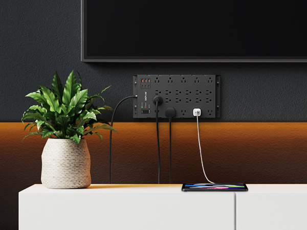 surge protector with usb ports