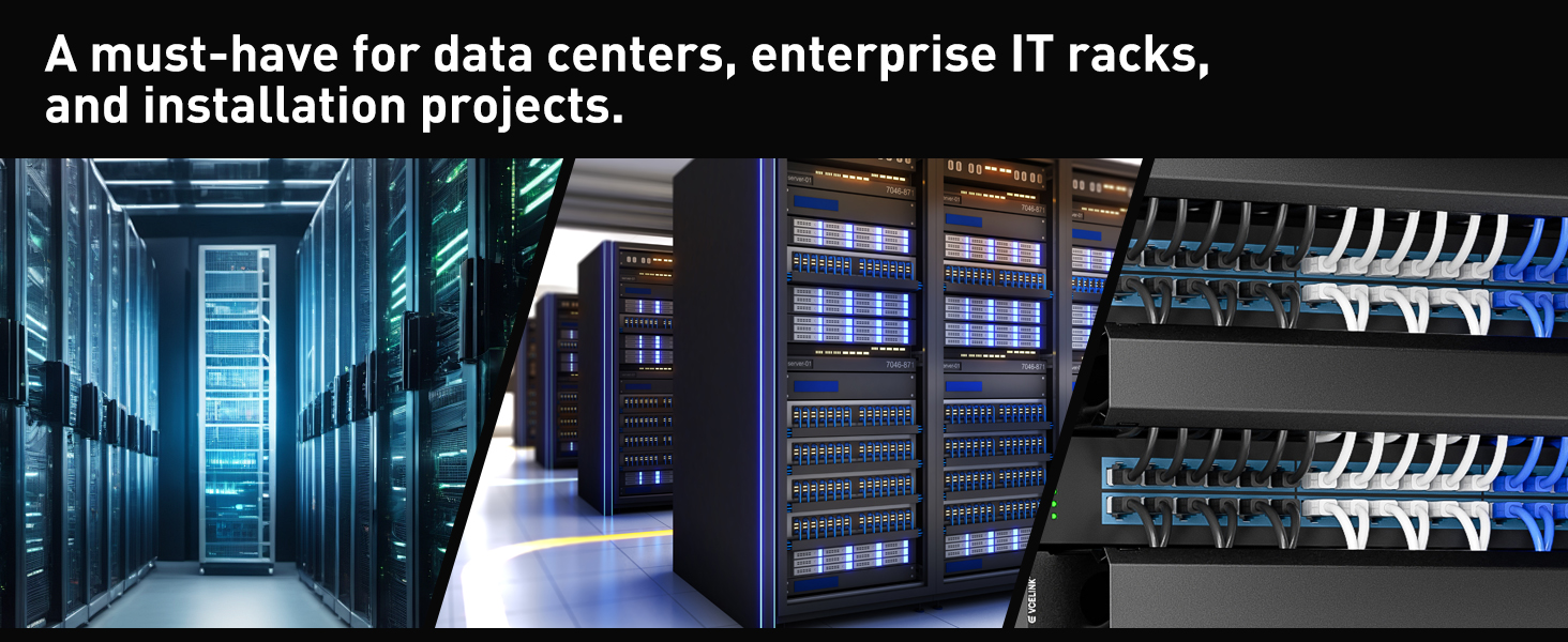 1U Rack Cable Management