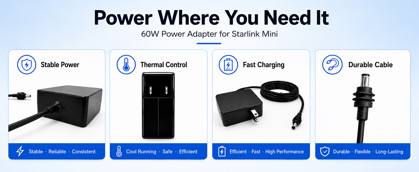 starlink mini power adapter