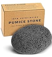 Maryton Natural Pumice Stone for Feet - Lava Foot Exfoliator Scrubber Pedicure Tools, Dead Skin C...