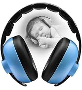 BBTKCARE Baby Ear Protection Noise Cancelling Headphones for Babies for 3 Months to 3 Years (Blue)