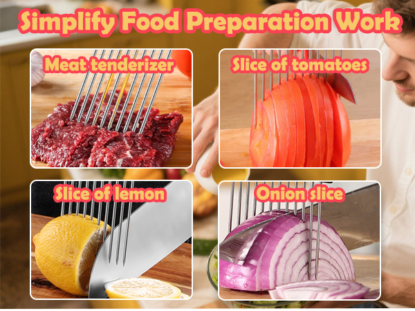 Large Onion Holder for Slicing